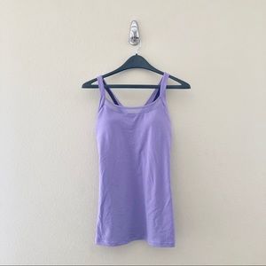 lululemon athletica Purple Double-Strap Tank Top